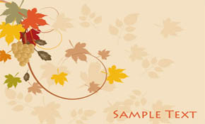 Grungy floral background